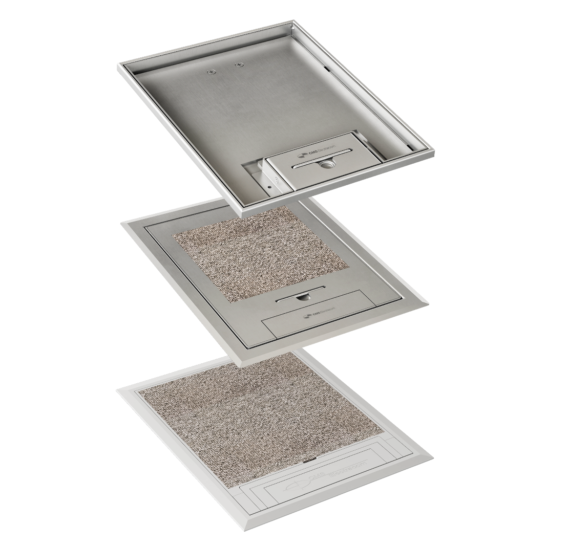 Floor Box by Lid Type | CMS Electracom - Australia